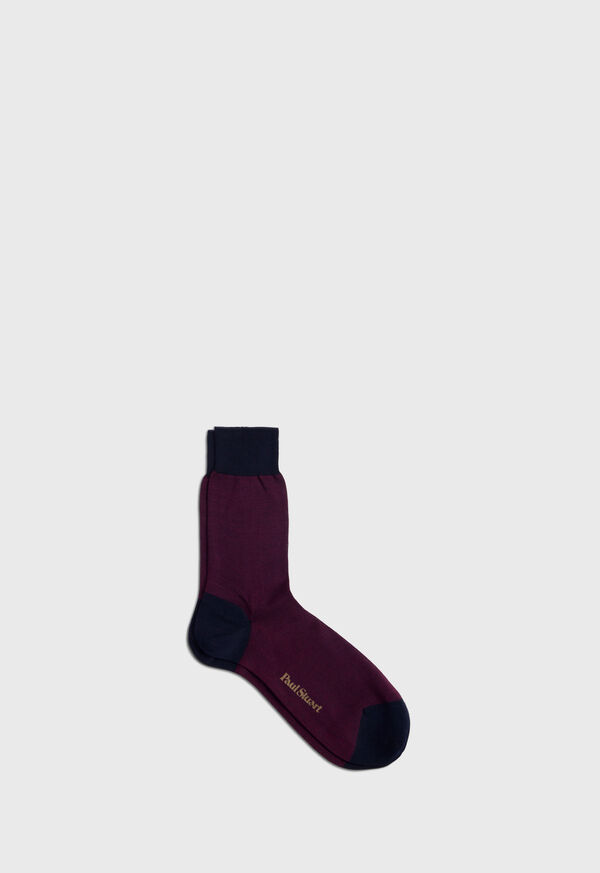 Paul Stuart Cotton Oxford Sock, image 1
