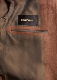 Paul Stuart Brown Linen Jacket, thumbnail 3