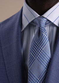 Paul Stuart Printed Silk Glenn Plaid Tie, thumbnail 2