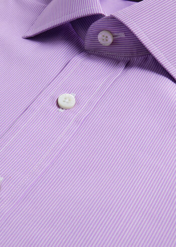 Paul Stuart Fine Line Slim Fit Dress Shirt