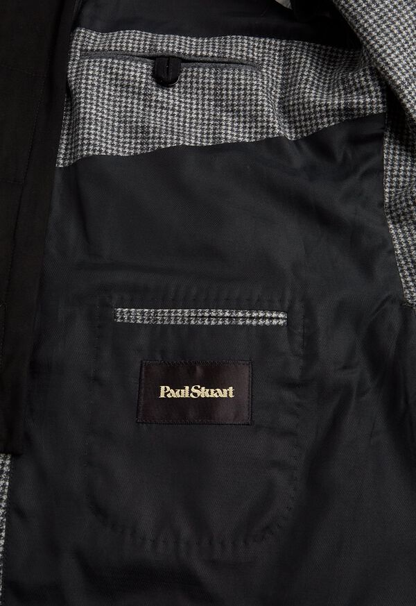 Paul Stuart Houndstooth Travel Jacket and Built-in Vest, image 4