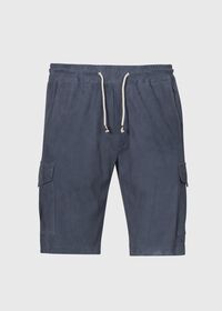 Paul Stuart Suede Cargo Bermuda Short, thumbnail 1