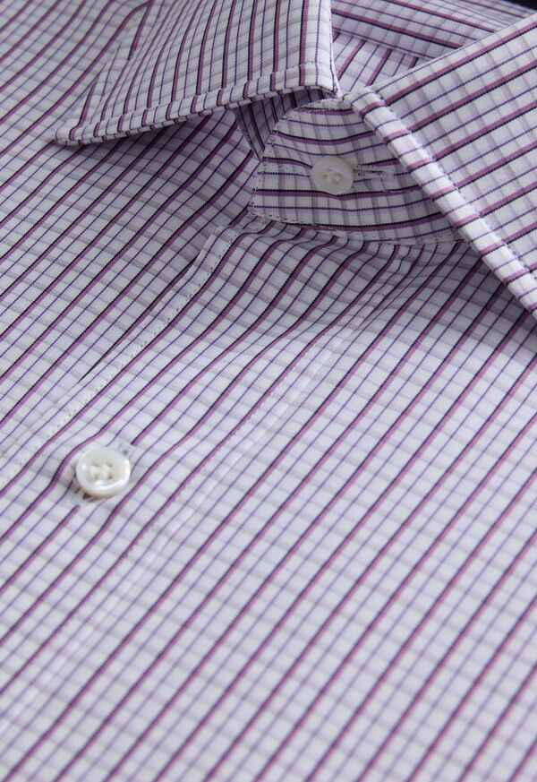 Paul Stuart Small Check Dress Shirt, image 2