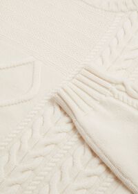 Paul Stuart Cashmere Patchwork Stitch Sweater, thumbnail 2