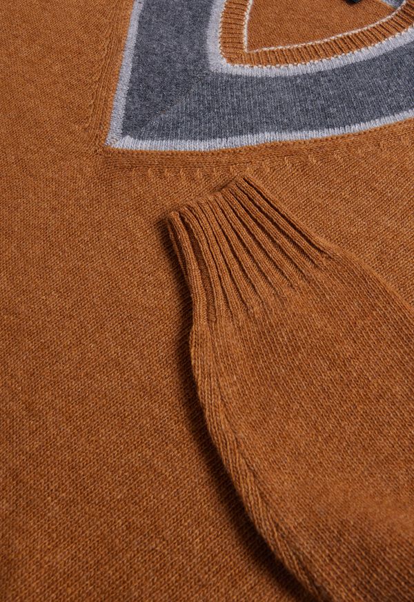 Paul Stuart Wool V-Neck Pullover Sweater, image 2