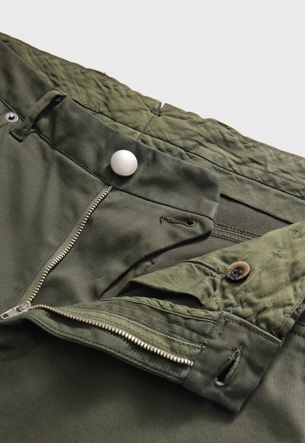 Paul Stuart Cotton Twill Five Pocket Trouser, image 3