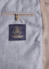 Paul Stuart Suede & Shearling Safari Vest, thumbnail 5