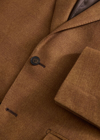 Paul Stuart Cashmere & Silk Tonal Plaid Jacket