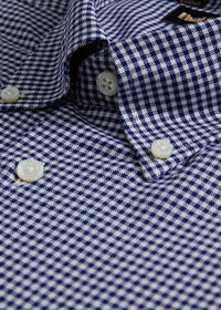 Paul Stuart Gingham Check Oxford Sport Shirt, thumbnail 2