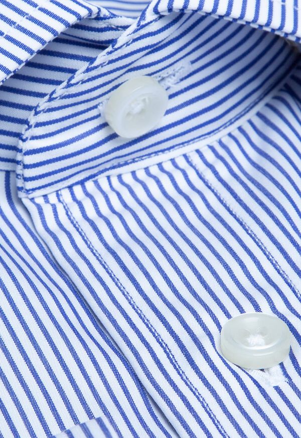 Paul Stuart Cotton Bengal Stripe Dress Shirt, image 2