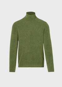 Paul Stuart Mock Neck Fuzzy Pullover Sweater, thumbnail 1