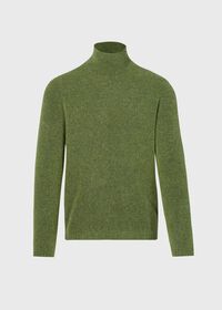 Paul Stuart Mock Neck Fuzzy Pullover Sweater, thumbnail 1