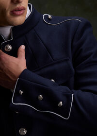 Paul Stuart Wool Military Style Jacket, thumbnail 6