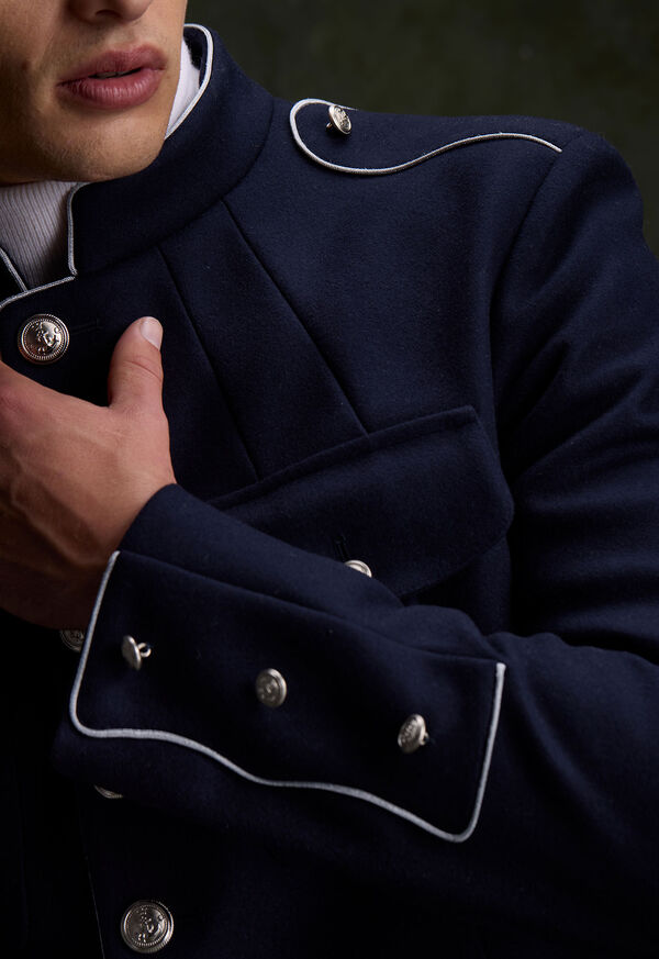 Paul Stuart Wool Military Style Jacket, image 6