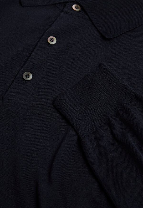 Paul Stuart Long Sleeve Cotton Polo, image 17