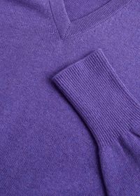 Paul Stuart Classic Cashmere V-Neck Sweater, thumbnail 2