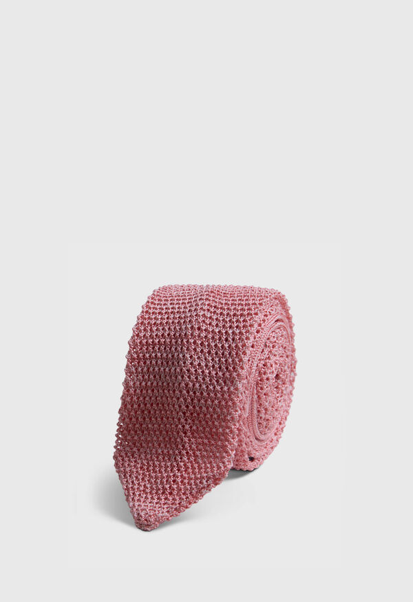 Paul Stuart Silk and Linen Knitted Tie, image 1