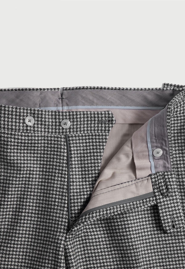 Paul Stuart Wool & Cashmere Houndstooth Trouser, image 3