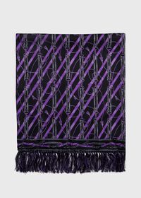 Paul Stuart Printed Silk Tubular Scarf, thumbnail 2