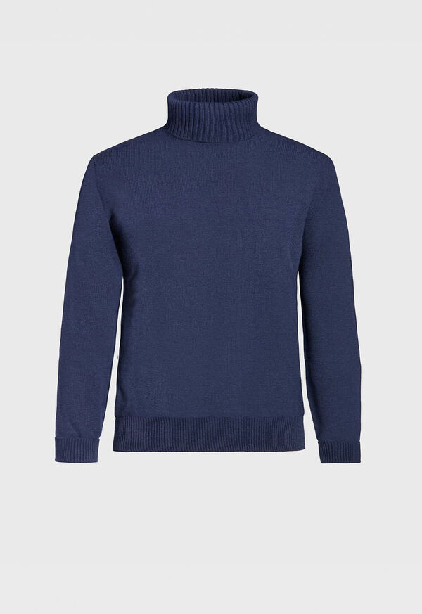 Paul Stuart Classic Cashmere Double Ply Turtleneck Sweater, image 5