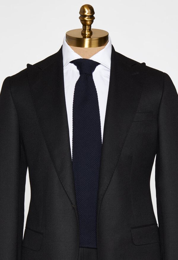 Paul Stuart Two Tone Knit  Wool Tie, image 2
