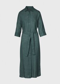 Paul Stuart Belted Shirt Dress, thumbnail 1