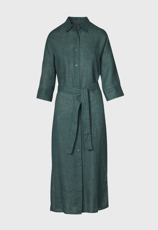 Paul Stuart Belted Shirt Dress, image 1