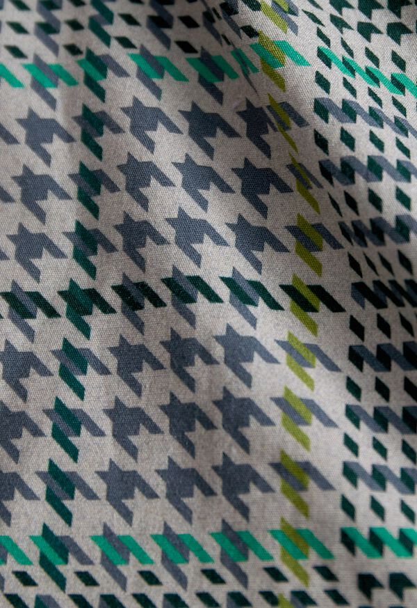 Paul Stuart Printed Plaid Sport Shirt, image 3