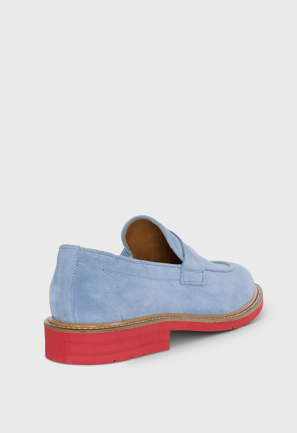 Paul Stuart Delfino Nubuck Penny Loafer, image 3