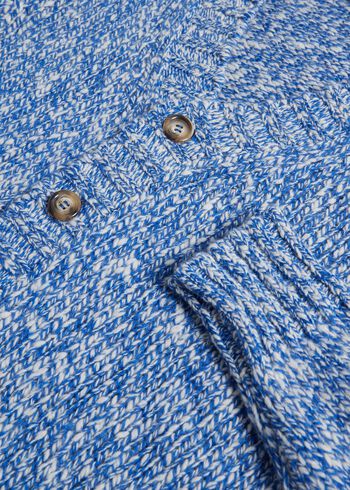 Paul Stuart Marled Button Front Cardigan