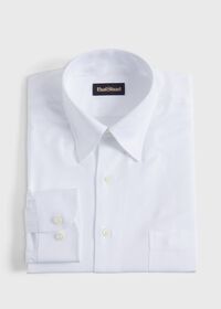 Paul Stuart Classic Cotton Twill Sport Shirt, thumbnail 3