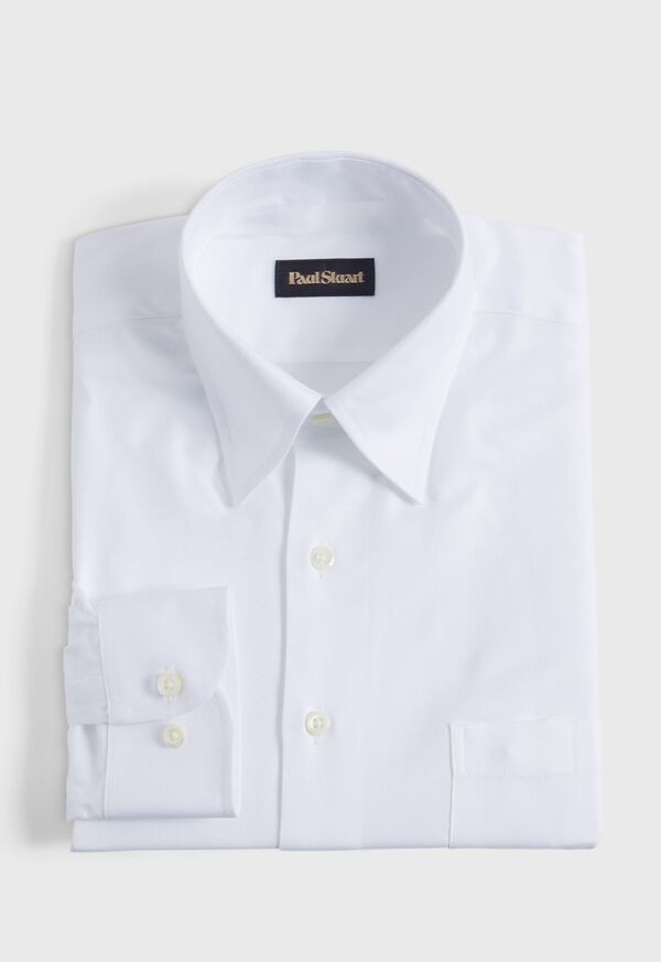 Paul Stuart Classic Cotton Twill Sport Shirt, image 3