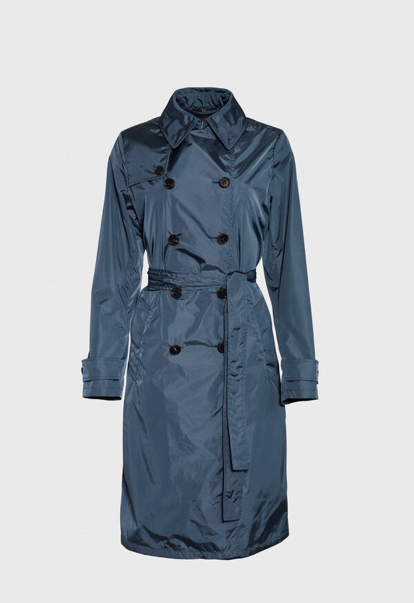 Paul Stuart Double Breasted Trench Coat, image 1