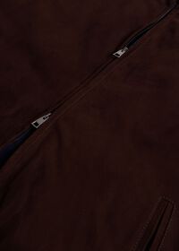 Paul Stuart Suede Bomber Jacket, thumbnail 2