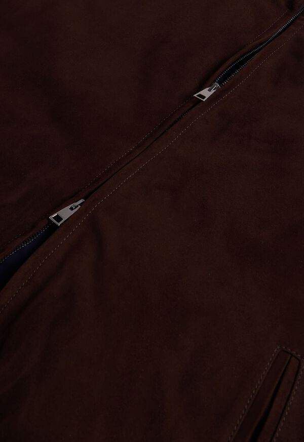 Paul Stuart Suede Bomber Jacket, image 2