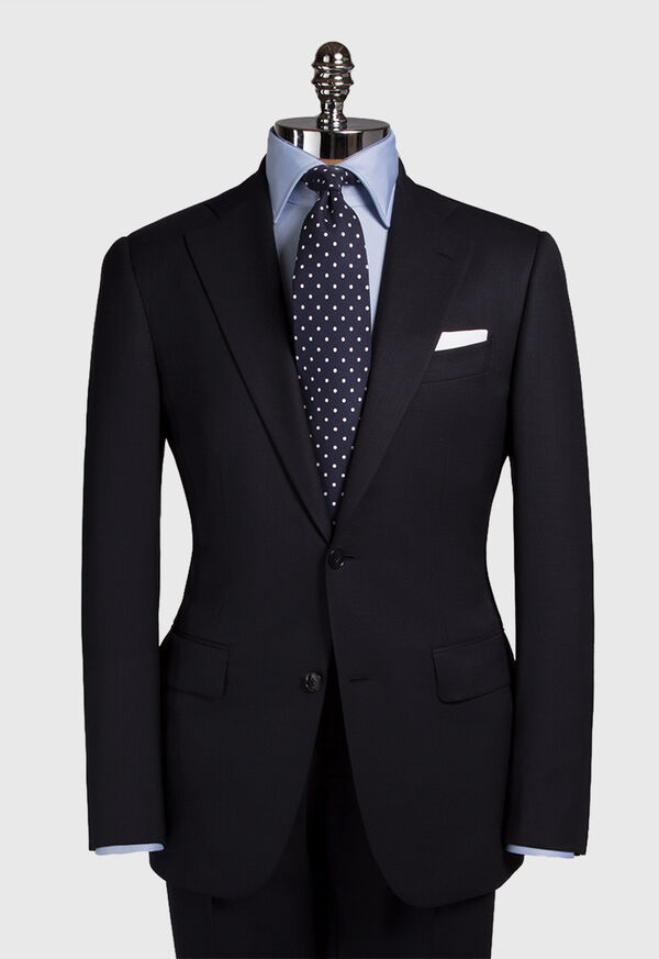 Paul Stuart Solid Single Breasted Suit, image 4