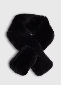 Paul Stuart Rabbit Fur Scarf, thumbnail 1