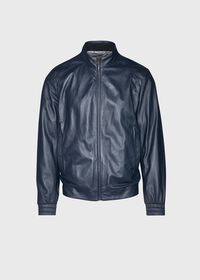 Paul Stuart Leather Blousson Jacket, thumbnail 1