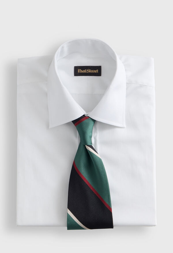 Paul Stuart Multicolor Block Stripe Tie, image 2