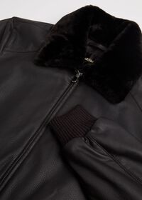 Paul Stuart Deerskin Bomber Jacket, thumbnail 3