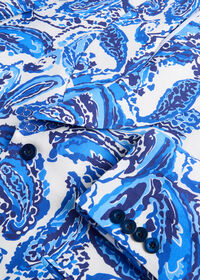 Paul Stuart Printed Paisley Linen Dinner Jacket, thumbnail 4