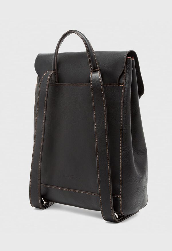 Paul Stuart Textured Bridle Leather Backpack, image 3
