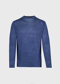 Paul Stuart Linen Crewneck Sweater, thumbnail 1