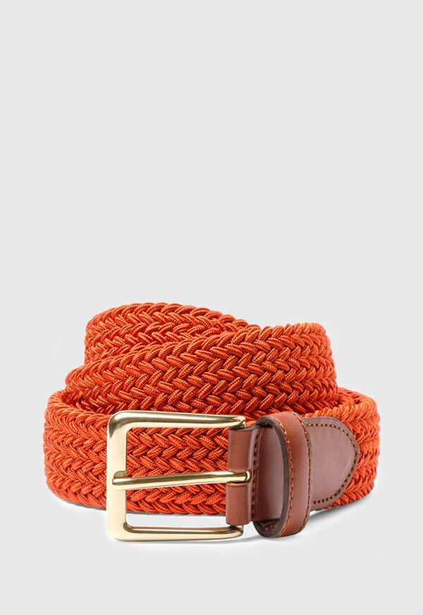 Paul Stuart Braided Stretch Nylon Belt, image 5