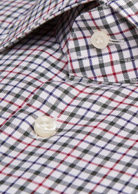 Paul Stuart Spread Collar Tattersall Shirt, thumbnail 2