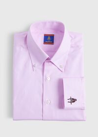Paul Stuart Cotton Oxford Logo Sport Shirt, thumbnail 1