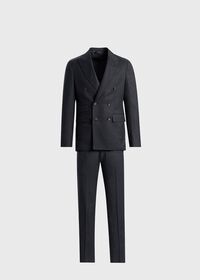 Paul Stuart Wool & Silk Double Breasted Suit, thumbnail 1