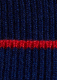 Paul Stuart Cashmere Ribbed Beanie, thumbnail 2