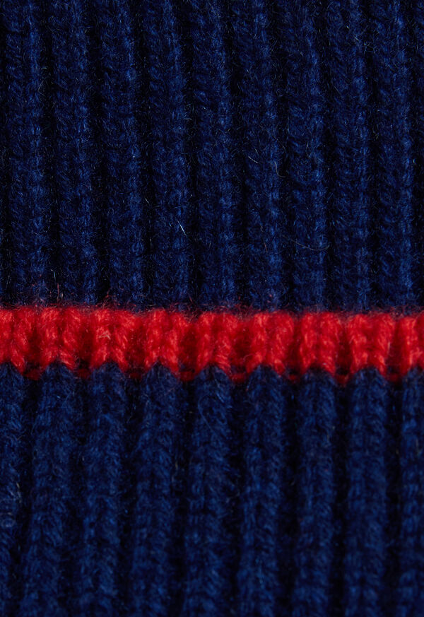 Paul Stuart Cashmere Ribbed Beanie, image 2