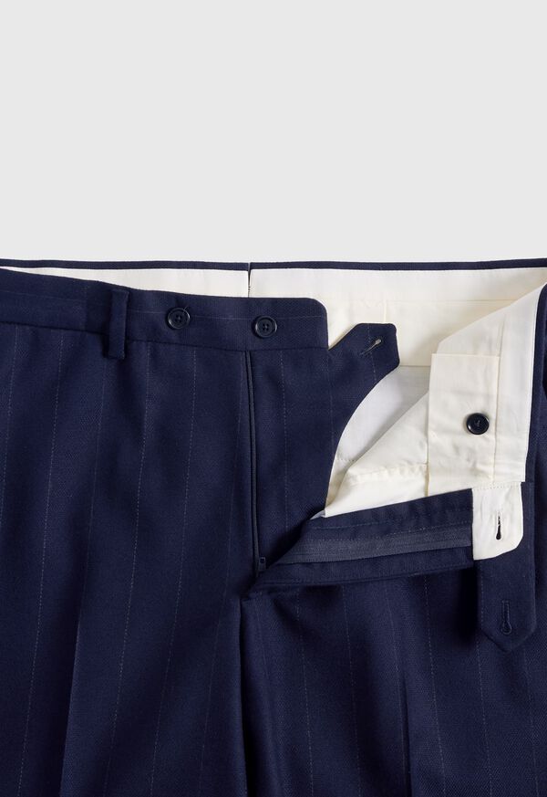 Paul Stuart Fainted Chalk Stripe Flannel Suit, image 7
